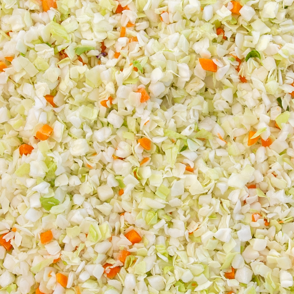 557 Diced Green Cabbage with carrots GreenGate Fresh